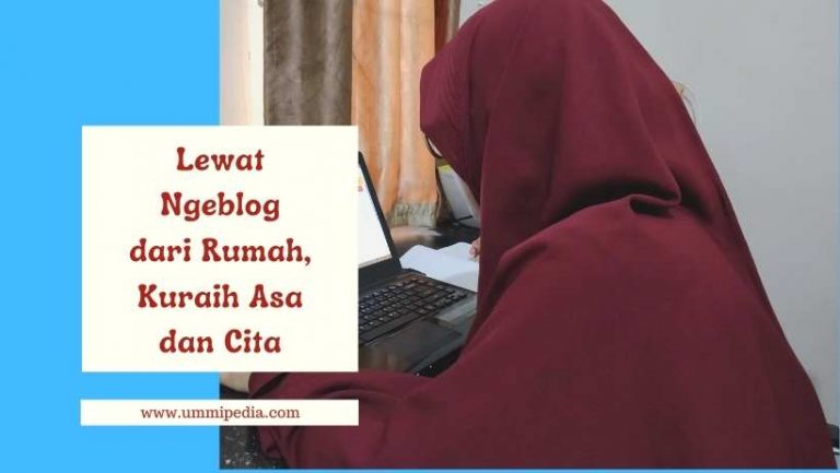 Ngeblog dari rumah