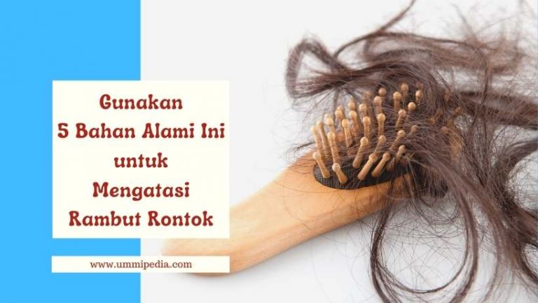mengatasi rambut rontok
