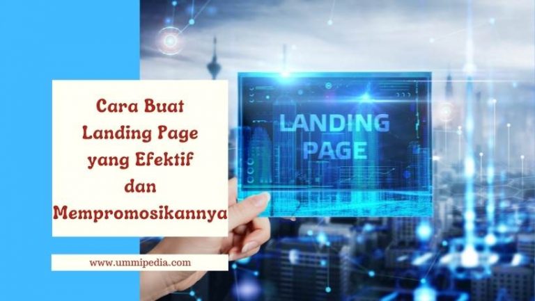 cara buat landing page