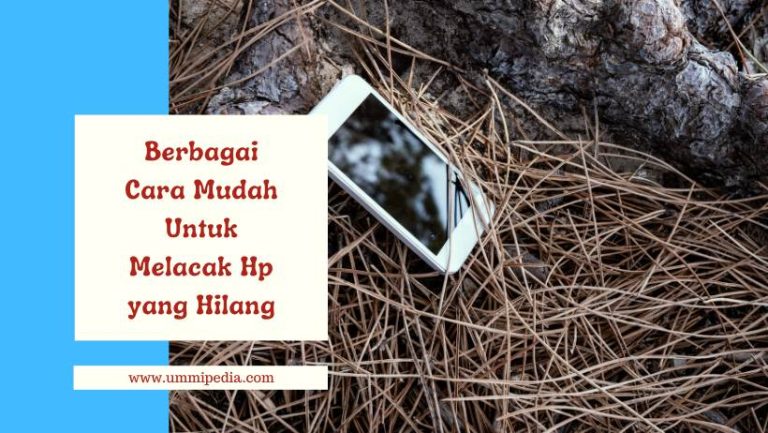 cara melacak hp hilang