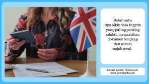 tips bikin visa Inggris