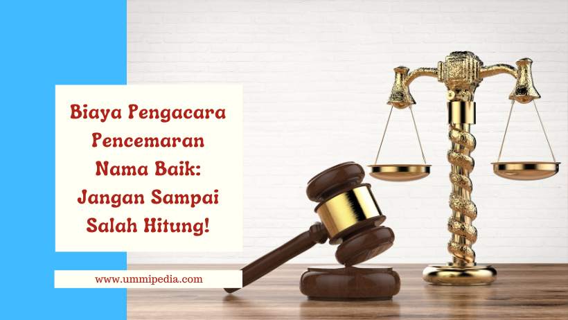 biaya pengacara pencemaran nama baik