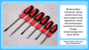 hand tool jasa instalasi solar panel